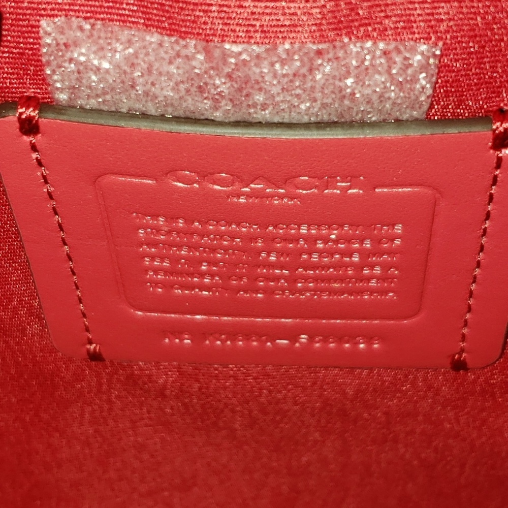 NWT Coach Year of the Pig CNY Large Pouch - Picture 6 of 6